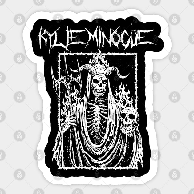 kylie minogue ll dark series Sticker by tamansafari prigen